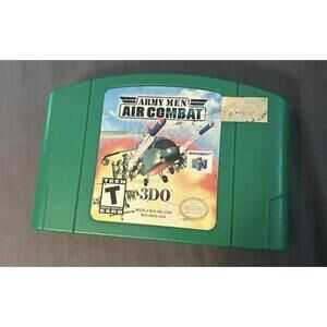 Army Men Air Combat Nintendo 64 N64 Authentic Tested Working. FREE SHIPPING